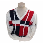 Paul Azingers 1991 Ryder Cup at Kiawah Team USA Cashmere Golf Sweater