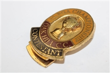 Paul Azinger's 2003 PGA Championship at Oak Hill Contestant Badge/Clip