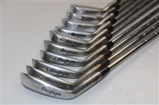Paul Azinger's Personal Used MacGregor Tourney DW 1 Iron-PW Iron Set with Extra 2 Iron