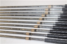 Paul Azinger's Personal Used MacGregor Tourney DW 1 Iron-PW Iron Set with Extra 2 Iron