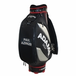 Paul Azinger Match Used Adams Golf Black, Red, & Silver Full Size Golf Bag
