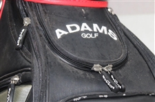 Paul Azinger Match Used Adams Golf Black, Red, & Silver Full Size Golf Bag