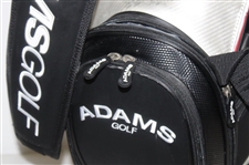 Paul Azinger Match Used Adams Golf Black, Red, & Silver Full Size Golf Bag