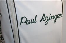 Paul Azinger Match Used MacGregor Jack Nicklaus White & Green Full Size Golf Bag