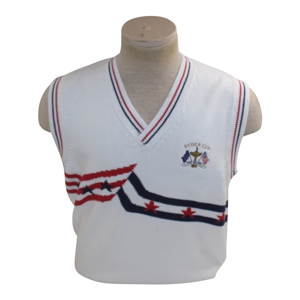 Paul Azingers Ryder Cup at The Belfry Team USA Antigua Golf Sweatervest