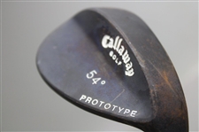 Paul Azinger's Personal Used Callaway Golf Prototype 54 Degree Wedge