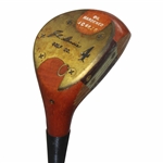 Paul Azinger's Personal Used J.C. Gassie Golf Co. Oil Hardened JC693S 4 Wood