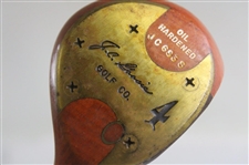 Paul Azinger's Personal Used J.C. Gassie Golf Co. Oil Hardened JC693S 4 Wood