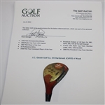Paul Azinger's Personal Used J.C. Gassie Golf Co. Oil Hardened JC693S 4 Wood