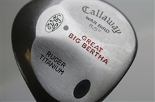 Paul Azinger's Personal Used Callaway Great Big Bertha Warbird Ruger Titanium 8 1/2 Degree Driver 