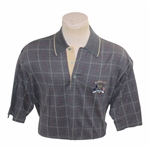 Paul Azingers 2002 Ryder Cup at The Belfry Team USA Joey Rodolfo Gray Striped Golf Polo