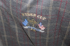 Paul Azinger's 2002 Ryder Cup at The Belfry Team USA Joey Rodolfo Gray Striped Golf Polo