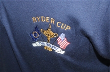 Ryder Cup at The Belfry Team USA Lady Antigua Navy Golf Polo - Paul Azinger Collection