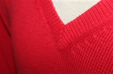 Ryder Cup at The Belfry Team USA Lady Antigua Red V-Neck Sweater - Paul Azinger Collection