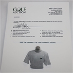 Paul Azinger's 2000 The President's Cup Team USA White Teeshirt