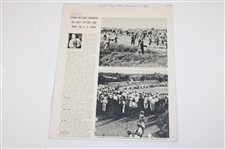 Middlecoff, Zaharias, Nelson & Sarazen Golf Ads From 1939-1957