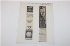 Walter Hagen Haig Ultra, Lawson Little Clubs, Acushnet, Dunlop & Grand Slam Golf Club Ads 1926-1963