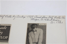 Walter Hagen Haig Ultra, Lawson Little Clubs, Acushnet, Dunlop & Grand Slam Golf Club Ads 1926-1963