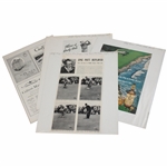 Pebble Beach, St. Andrews, Byron Nelson Jockey Underwear & Bobby Jones 1929 Shot' Vintage 1929-1976 Golf Ads
