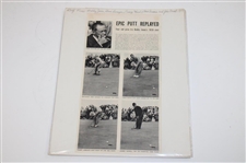 Pebble Beach, St. Andrews, Byron Nelson Jockey Underwear & Bobby Jones 1929 Shot' Vintage 1929-1976 Golf Ads