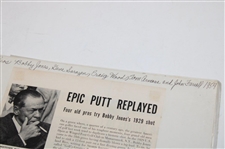 Pebble Beach, St. Andrews, Byron Nelson Jockey Underwear & Bobby Jones 1929 Shot' Vintage 1929-1976 Golf Ads