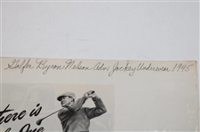 Pebble Beach, St. Andrews, Byron Nelson Jockey Underwear & Bobby Jones 1929 Shot' Vintage 1929-1976 Golf Ads