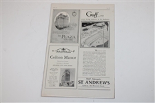 Pebble Beach, St. Andrews, Byron Nelson Jockey Underwear & Bobby Jones 1929 Shot' Vintage 1929-1976 Golf Ads