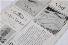 Pebble Beach, St. Andrews, Byron Nelson Jockey Underwear & Bobby Jones 1929 Shot' Vintage 1929-1976 Golf Ads