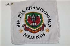 Three (3) Classic Golf Bag Towels - 1999 PGA at Medinah, DragonRidge GC, & Morgan Run