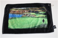 Three (3) Classic Golf Bag Towels - Black Diamond, Euro Disney, & Audemars Piguet