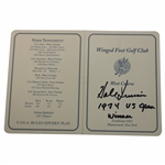 Hale Irwin Signed Winged Foot Scorecard JSA ALOA