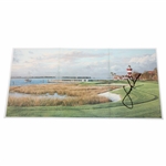 Jordan Spieth Signed Harbour Town Scorecard With JSA #AJ38953