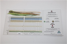 Jordan Spieth Signed Harbour Town Scorecard With JSA #AJ38953