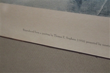 Bobby Jones Signed Ltd Ed Augusta National Member T. Stephens Print to Spalding FULL JSA #YY97647