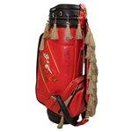 1996 Movie 'Tin Cup' Golden Tassels Full Size Golf Bag Signed by Director Ron Shelton