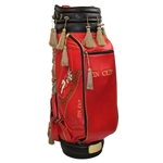 1996 Movie 'Tin Cup' Golden Tassels Full Size Golf Bag Signed by Director Ron Shelton