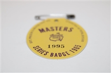 1965 Masters Tournament SERIES Badge #1995 - Jack Nicklaus Winner