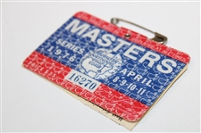 1976 Masters Tournament SERIES Badge #16270 - Ray Floyd Winner