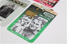 2001, 2002 & 2005 Masters Tournament SERIES Badges - Tiger Woods Winner