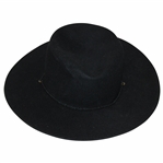 Chi Chi Rodriguezs Personal Black Wool Cowboy Hat 