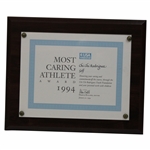 Chi Chi Rodriguezs 1994 Most Caring Athlete Award