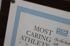 Chi Chi Rodriguez's 1994 Most Caring Athlete Award