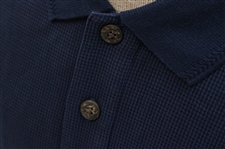 Chi Chi Rodriguez's Personal Eagle Dry Goods Co. Signature Series Navy Blue Polo w/Sponsor - M
