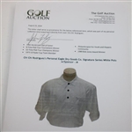 Chi Chi Rodriguez's Personal Eagle Dry Goods Co. Signature Series White Polo w/Sponsor - M