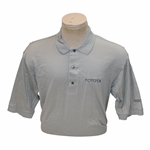 Chi Chi Rodriguezs Personal Carnoustie LTD Gray Polo w/Sponsor - M