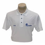 Chi Chi Rodriguezs Personal Paragon White Polo w/Sponsor - M