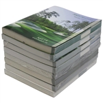 Eight (8) Masters Tournament Official Media Guide Books - 2007-2013 & 2019