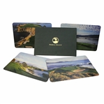 Chi Chi Rodriguezs Four (4) Pebble Beach Golf Links Placemats in Original Box
