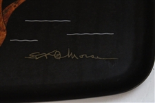 Chi Chi Rodriguez's Personal Pair of 1972 US Open At Pebble Beach Couroc Trays