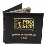 Chi Chi Rodriguezs Personal 1990 Special Inaugural Set PGA Tour Cards w/Black Binder